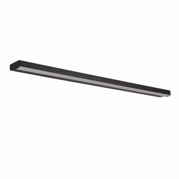 Kinkiet TRIO liniowy czarny LED 10W biały ciepły 518lm IP44 Maxlight 1040268