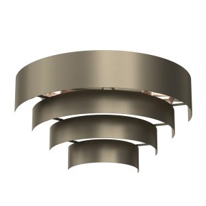 Kinkiet tytanowy złoty Rings 2xE27x15W wym:20x40x19,5cm IP20 Luminex 832375 Kinkiet tytanowy złoty Rings 2xE27x15W wym:20x40x19,5cm IP20 Luminex 832375