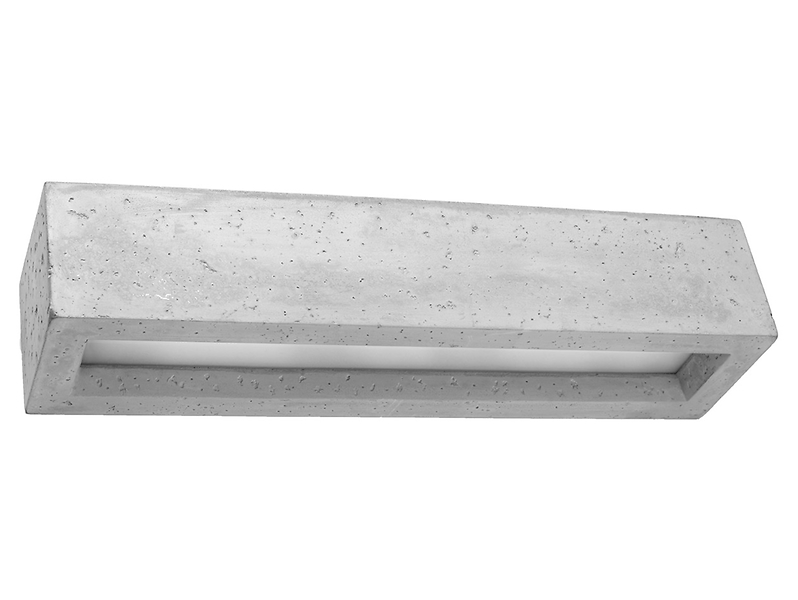 Kinkiet Vega 50 cm betonowy szary 52561