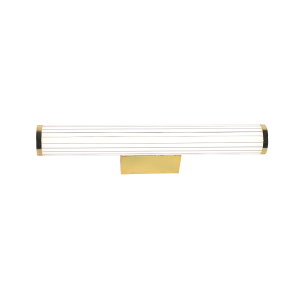 Kinkiet VENA nad lustro złoto-biały LED 8W 1361lm IP44 Light Prestige 1040231
