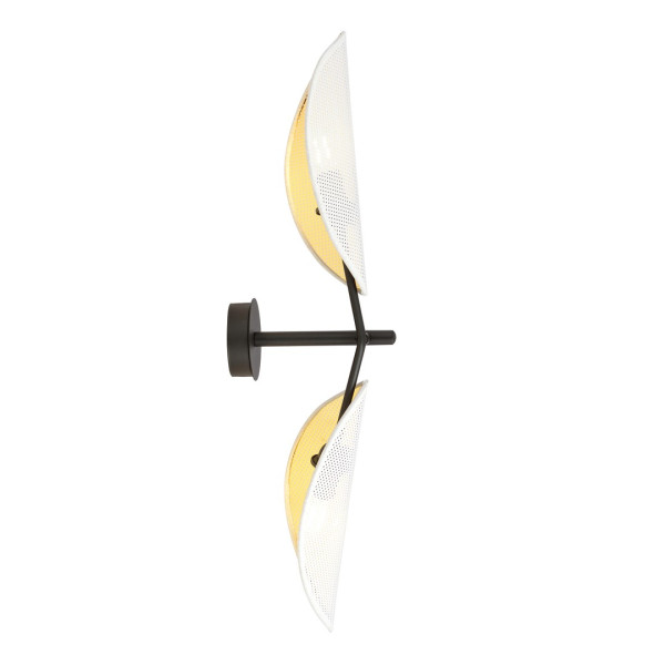 Kinkiet Vene K2 White/Gold Dyskretne Miękkie Światło 743414