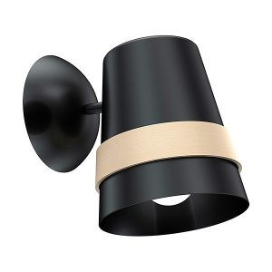 Kinkiet Venezia metalowa czarna 39468