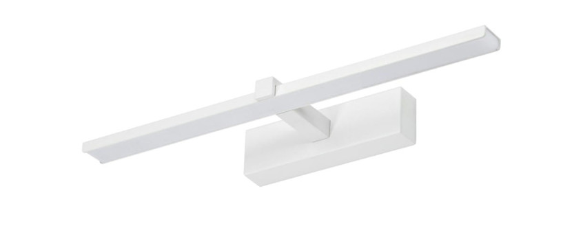 Kinkiet Venus nad lustro biały LED 1x8W 580lm wym:5x40x13cm IP44 IdeaLED 1033896