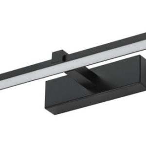 Kinkiet Venus nad lustro czarny LED 1x8W 580lm wym:5x40x13cm IP44 IdeaLED 1027274