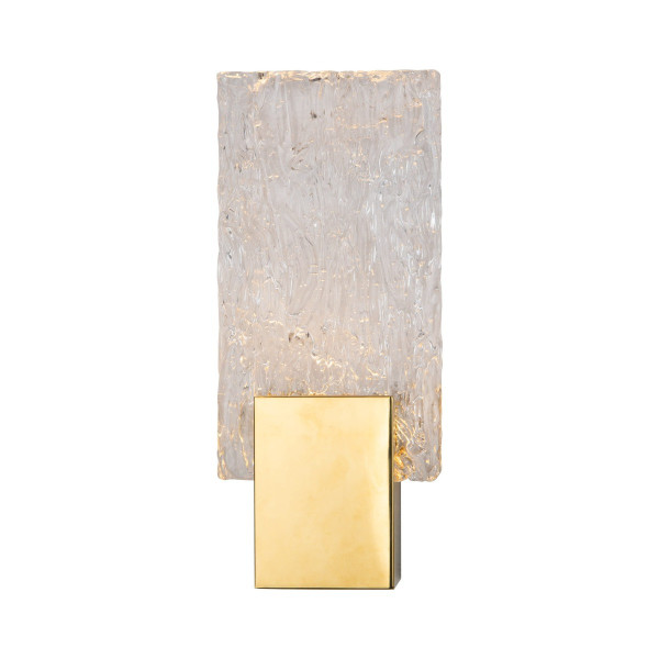 Kinkiet VETRO złoty LED 1x3W 240lm wym:30x13x5,5cm IP20 Maxlight 832654
