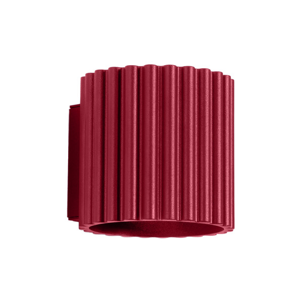 Kinkiet VISTAO burgundowy 1xG9x10W wym:10x10x12cm IP20 Pure Lume 1042943