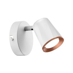 Kinkiet VT-806 biały LED 1x5W 540lm wym:9,3×7,1x10cm IP20 V-TAC 832274 Kinkiet VT-806 biały LED 1x5W 540lm wym:9,3×7,1x10cm IP20 V-TAC 832274