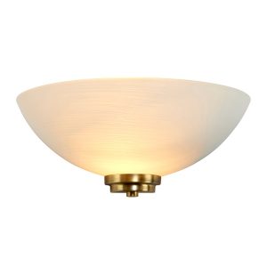 Kinkiet WELLES antyczny mosiężny 1 x E27 x 60W IP20 Endon 1045875