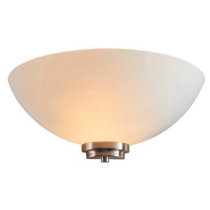 Kinkiet WELLES chromowany satynowany 1 x E27 x 60W IP20 Endon 1045981