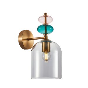 Kinkiet wielokolorowy BUSCO 1xE27x40W wym:34×14,5x20cm IP20 Italux 835466