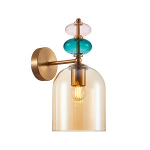 Kinkiet wielokolorowy BUSCO 1xE27x40W wym:34×14,5x20cm IP20 Italux 835244
