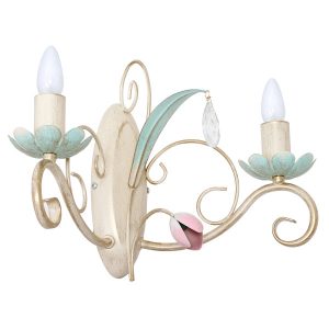 Kinkiet wielokolorowy Luce 2xE14x15W wym:28x37x21cm IP20 Luminex 844565