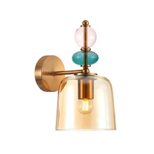 Kinkiet wielokolorowy NAMOS 1xE27x40W wym:28,5x16x21,5cm IP20 Italux 834968