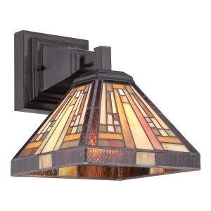 Kinkiet wielokolorowy Stephen 1xE27x60W wym:25,4×20,3×26,7cm IP20 Quoizel 825153
