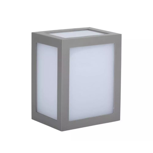Kinkiet zewnętrzny 822 6400K szary LED 1x12W 750lm IP65 V-TAC 897669