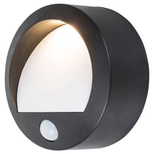 Kinkiet zewnętrzny Amarillo czujnik czarny LED 1×1.5W 50lm IP44 Rabalux 897031 Kinkiet zewnętrzny Amarillo czujnik czarny LED 1×1.5W 50lm IP44 Rabalux 897031