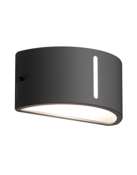 Kinkiet zewnętrzny antracyt BONN 1xE27x60W IP54 Lutec 1016907
