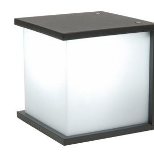 Kinkiet zewnętrzny antracyt BOX CUBE 1xE27x60W IP44 Lutec 1017048 Kinkiet zewnętrzny antracyt BOX CUBE 1xE27x60W IP44 Lutec 1017048