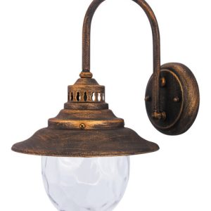 Kinkiet zewnętrzny antyczne złoto Barcelona 1xE27x60W IP43 Rabalux 898879