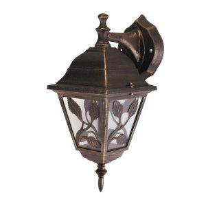 Kinkiet zewnętrzny antyczne złoto Haga 1xE27x100W IP44 Rabalux 962577