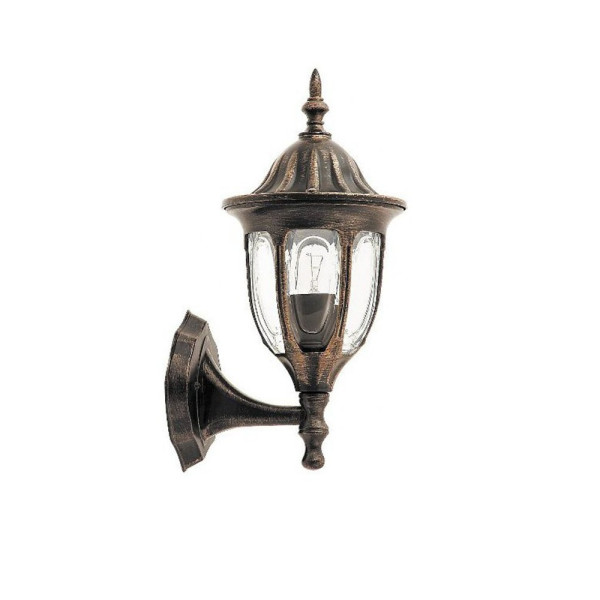 Kinkiet zewnętrzny antyczne złoto Milano 1xE27x60W IP43 Rabalux 964538