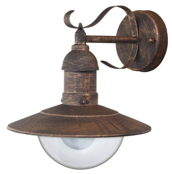 Kinkiet zewnętrzny antyczne złoto Oslo 1xE27x60W IP44 Rabalux 894897