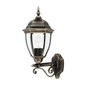 Kinkiet zewnętrzny antyczne złoto Toronto 1xE27x60W IP44 Rabalux 961321 Kinkiet zewnętrzny antyczne złoto Toronto 1xE27x60W IP44 Rabalux 961321