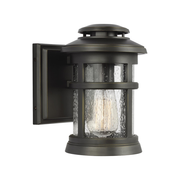 Kinkiet zewnętrzny antyczny brąz Newport 1xE27x60W IP44 Feiss 896632
