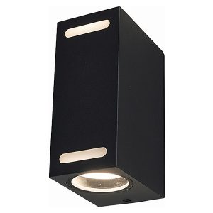 Kinkiet zewnętrzny Assos aluminiowy czarny 32662