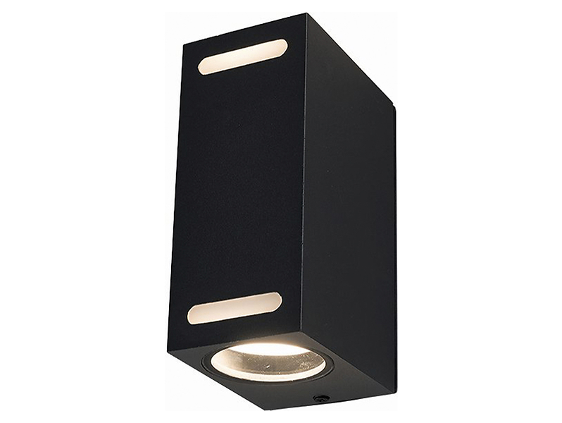 Kinkiet zewnętrzny Assos aluminiowy czarny 32662