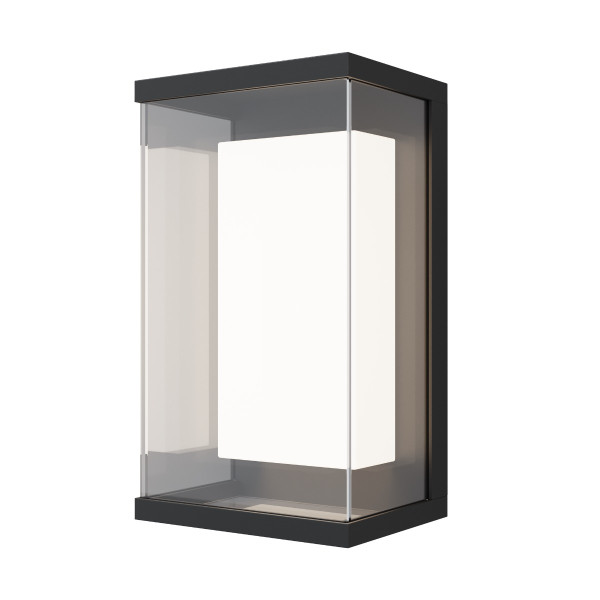 Kinkiet zewnętrzny BAKER STREET czarno-biały LED 10W 420lm Maytoni 1016487