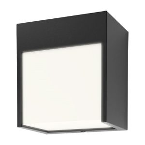 Kinkiet zewnętrzny Balimo czarny matowy-biały LED 1x12W 560lm IP54 Rabalux 895821