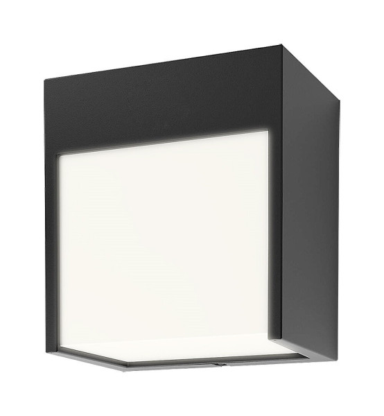 Kinkiet zewnętrzny Balimo czarny matowy-biały LED 1x12W 560lm IP54 Rabalux 895821