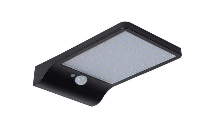Kinkiet zewnętrzny BASIC czujnik czarno-biały LED 1x3W 380lm IP44 Lucide 1017107