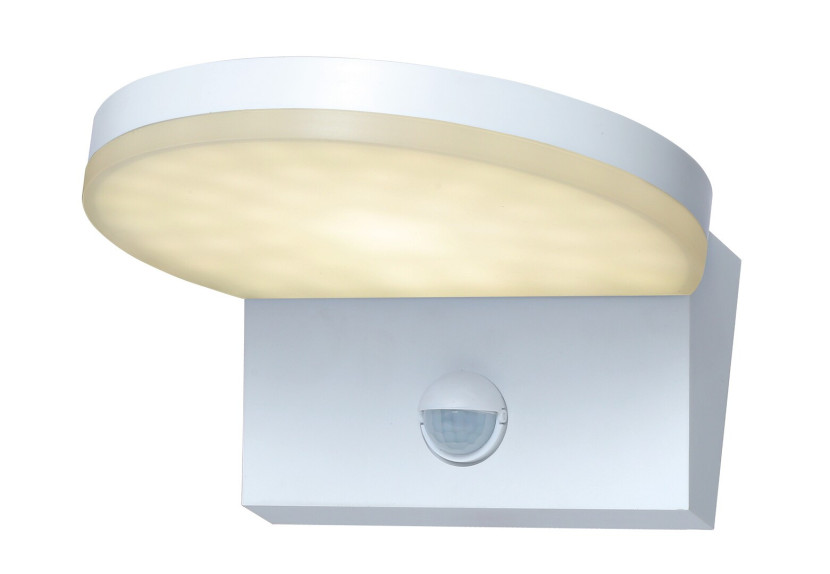 Kinkiet zewnętrzny BATIDA z czujnikiem biały LED 1x9W 950lm IP54 Rabalux 896562