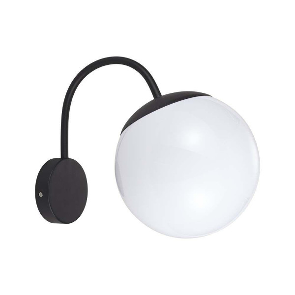 Kinkiet zewnętrzny biało-czarny 1223 1xE27x10W IP44 V-TAC 898973