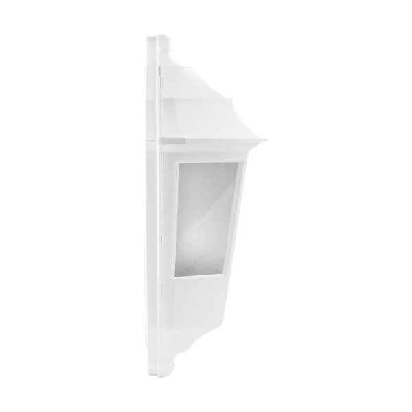Kinkiet zewnętrzny biały BEGONYA4 1xE27x40W IP44 Struhm 897063