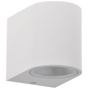 Kinkiet zewnętrzny biały BOSTON 1xGU10x10W IP44 Polux 894815 Kinkiet zewnętrzny biały BOSTON 1xGU10x10W IP44 Polux 894815