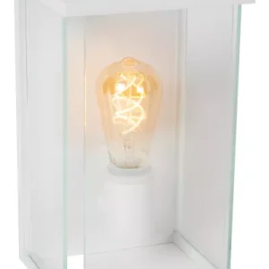 Kinkiet zewnętrzny biały CLAIRE 1xE27x15W IP54 Lucide 897803 Kinkiet zewnętrzny biały CLAIRE 1xE27x15W IP54 Lucide 897803