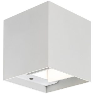 Kinkiet zewnętrzny biały matowy Solin 1xG9x5W IP54 Rabalux 895855 Kinkiet zewnętrzny biały matowy Solin 1xG9x5W IP54 Rabalux 895855