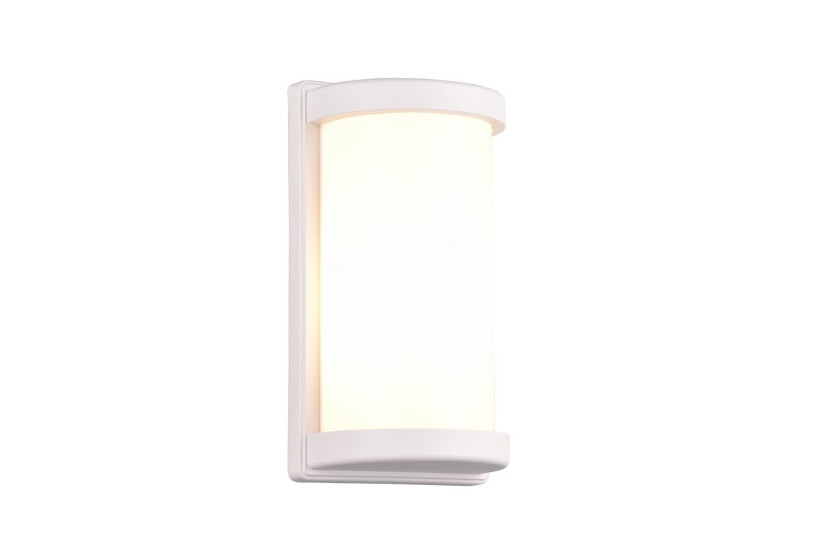 Kinkiet zewnętrzny biały PUELO 1xE27x10W IP44 RL 899084
