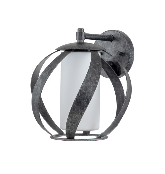 Kinkiet zewnętrzny Blacksmith stara czerń 1xE27x60W IP44 Quintiesse 1017092