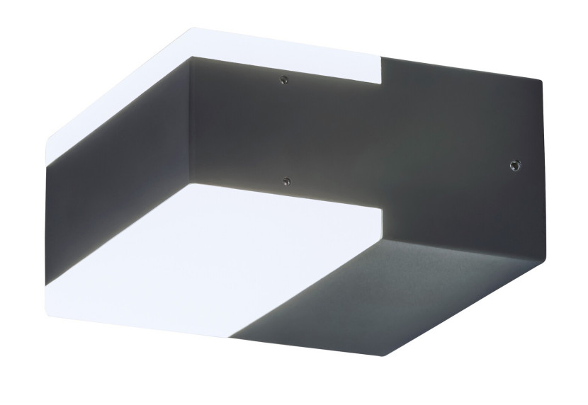 Kinkiet zewnętrzny Bona antracytowo-biały LED 1x9W 678lm IP54 Rabalux 899048