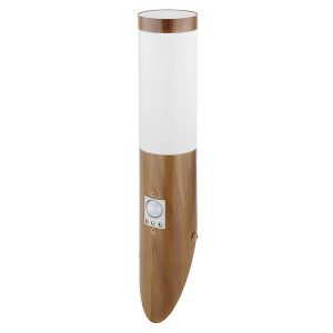 Kinkiet zewnętrzny Boston 45 cm z czujnkiem ruchu stalowy brązowy 196502 Kinkiet zewnętrzny Boston 45 cm z czujnkiem ruchu stalowy brązowy 196502