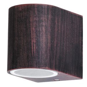 Kinkiet zewnętrzny brąz antyczny Chile 1xGU10x35W IP44 Rabalux 898613 Kinkiet zewnętrzny brąz antyczny Chile 1xGU10x35W IP44 Rabalux 898613