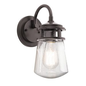 Kinkiet zewnętrzny brąz architektowniczny Lyndon 1xE27x60W IP44 Kichler 898609 Kinkiet zewnętrzny brąz architektowniczny Lyndon 1xE27x60W IP44 Kichler 898609