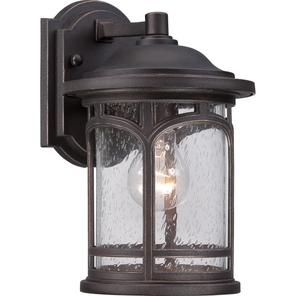Kinkiet zewnętrzny brąz palladiański Marblehead 1xE27x60W IP44 Quoizel 824284