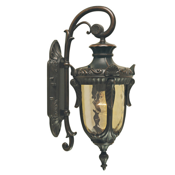 Kinkiet zewnętrzny brąz postarzany Philadelphia 1xE27x60W IP44 Elstead 894926
