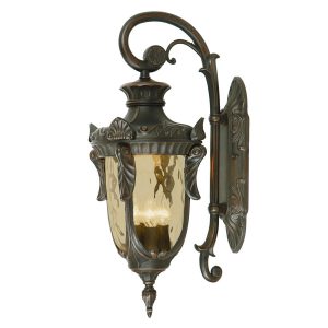 Kinkiet zewnętrzny brąz postarzany Philadelphia 3xE14x60W IP44 Elstead 894832 Kinkiet zewnętrzny brąz postarzany Philadelphia 3xE14x60W IP44 Elstead 894832