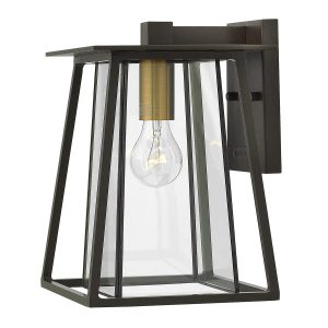 Kinkiet zewnętrzny brązowy-stary mosiądz Walker 1xE27x60W IP44 Hinkley 824282 Kinkiet zewnętrzny brązowy-stary mosiądz Walker 1xE27x60W IP44 Hinkley 824282